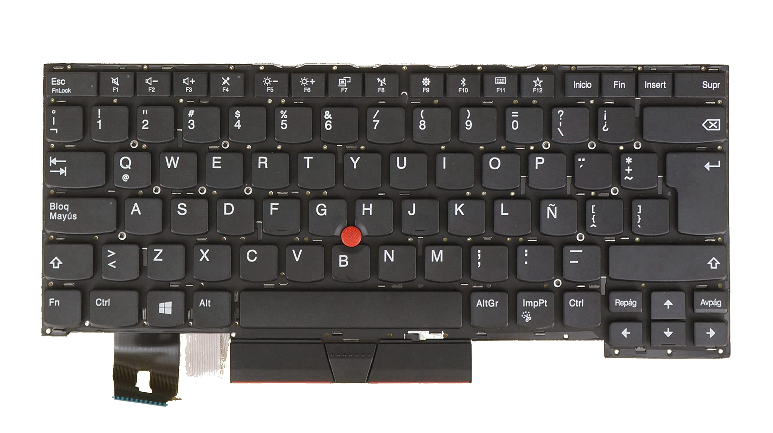 Amazon.com: AZUBAYCOM Latin Spanish LAS Laptop Keyboard for Lenovo
